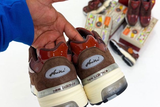 Кроссовки Amine x New Balance 992 Outdoor School