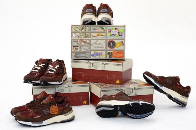 Кроссовки Amine x New Balance 992 Outdoor School