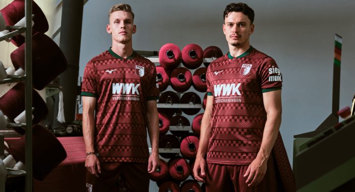 augsburg-mizuno-2026-2027-1 Резервная форма Аугсбурга от Mizuno на сезон 2026 2027