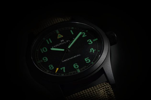 Часы Hamilton x Call of Duty Modern Warfare 4 Khaki Field Mechanical 38mm