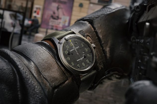 Часы Hamilton x Call of Duty Modern Warfare 4 Khaki Field Mechanical 38mm