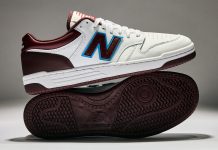 West Ham афишировал эру New Balance: клубный силуэт 480 Кроссовки West Ham x New Balance 480
