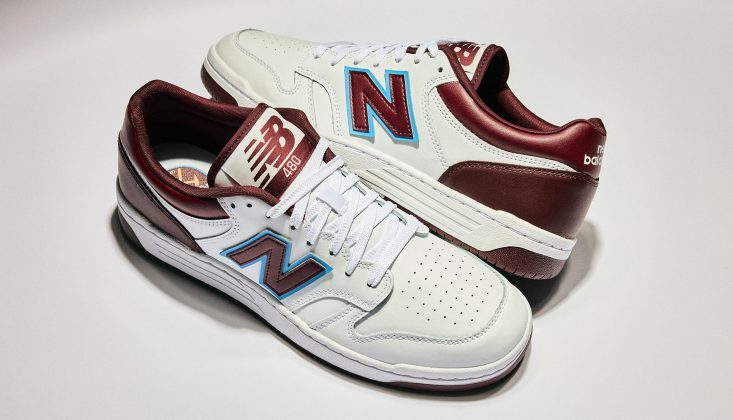 Кроссовки West Ham x New Balance 480