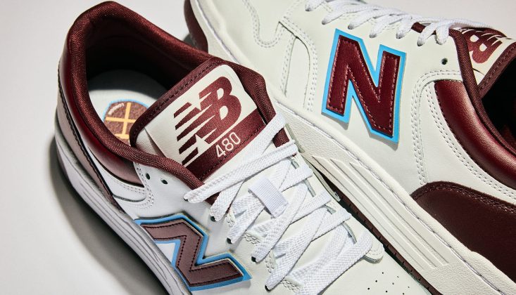 Кроссовки West Ham x New Balance 480