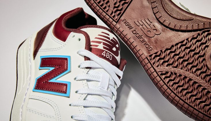 Кроссовки West Ham x New Balance 480