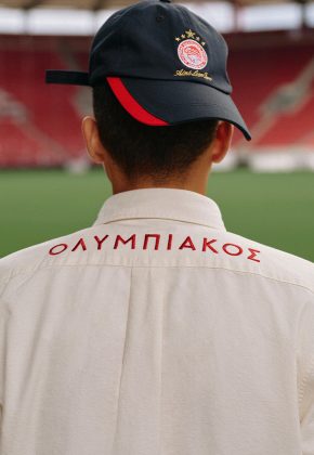 Aim&eacute; Leon Dore x Олимпиакос - коллекция одежды