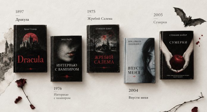 Топ-5 романов про вампиров